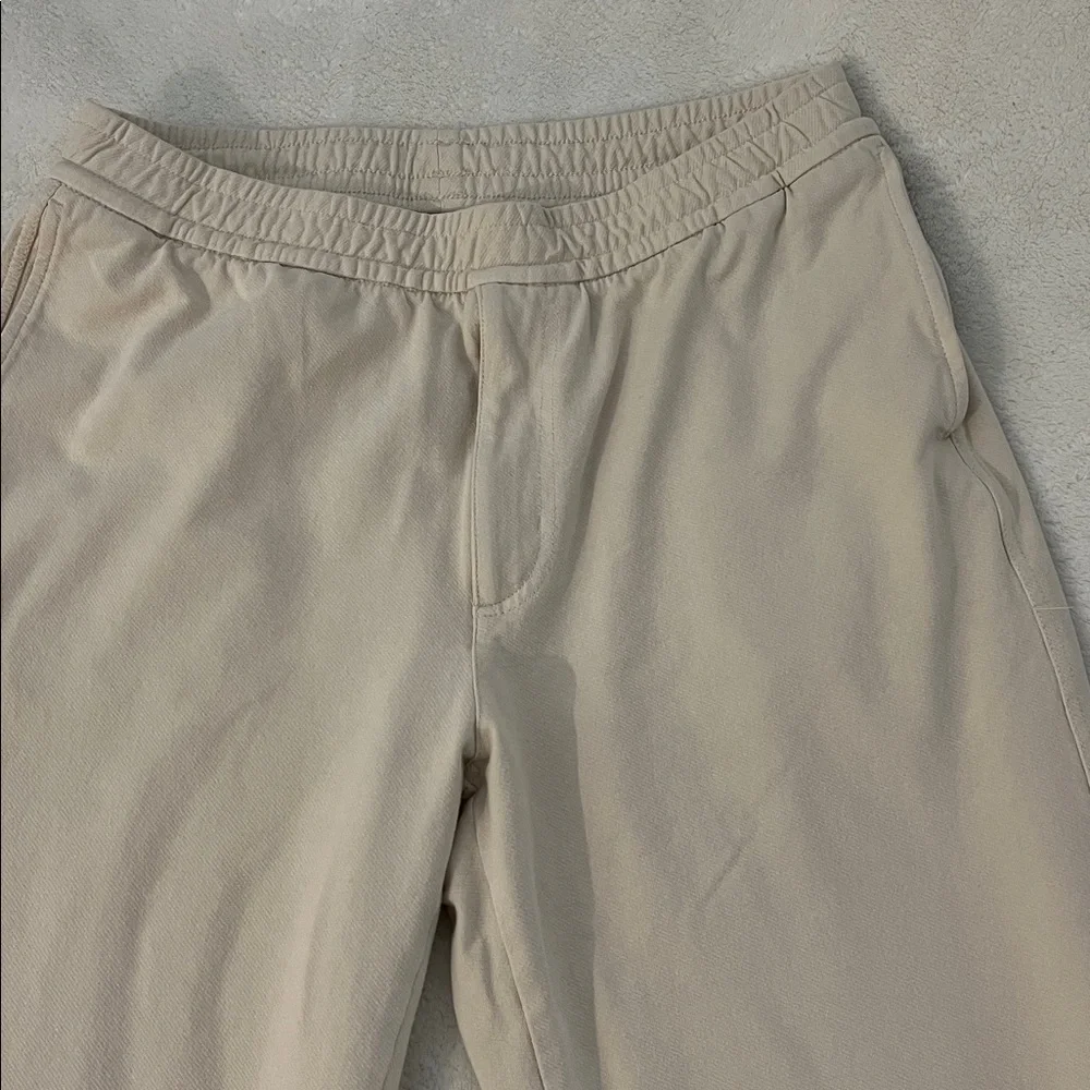 Uniqlo - Beige Jersey Jogger Pants - Picture 5 of 6